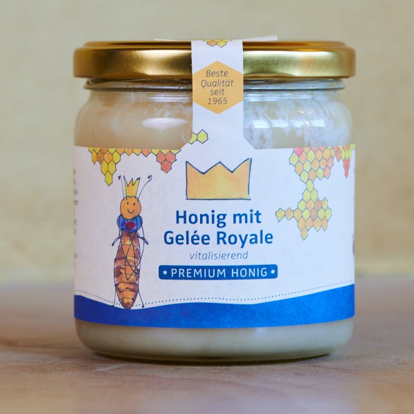 Honig mit Gelee Royale